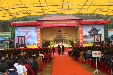 A ceremony held for commemoration of the passing away of Great Physician – Zen Master Tue Tinh